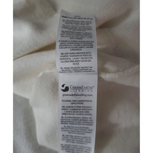 Boden Wiltshire Colorblock V-Neck Sweater Womens US 16/18 Ivory Blue Red - Picture 10 of 11